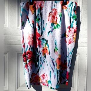 Cato Multicolor Floral Pencil Skirt